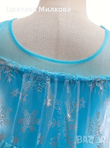 Рокля на Елза и аксесоари само за 30 лв.!, снимка 5 - Детски рокли и поли - 49185458