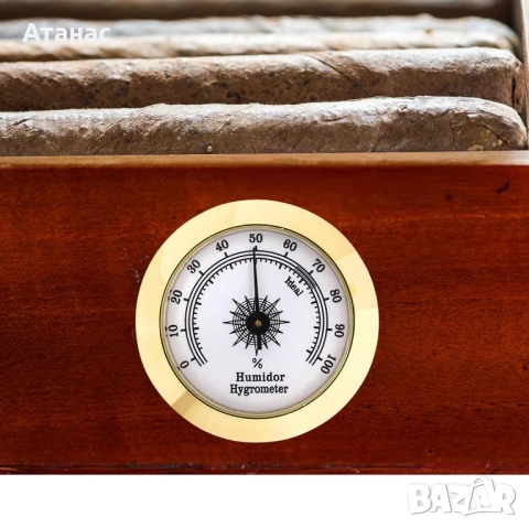Механичен влагомер за кутия за пури 38mm, снимка 2 - Други - 53427485