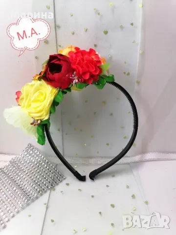 Китка за глава , вариант 16, снимка 4 - Аксесоари за коса - 49265187