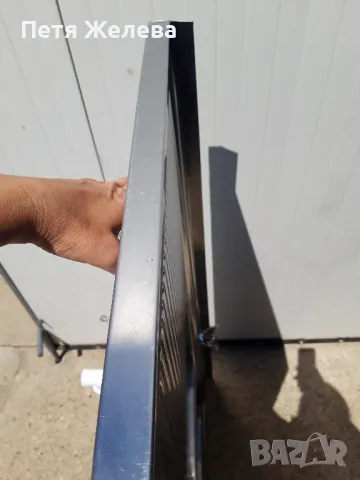 Двойна емайлирана мивка със сифон 130/56см, снимка 3 - Мивки - 50269683