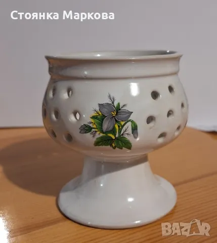 Свещник керамичен, снимка 2 - Декорация за дома - 50104132