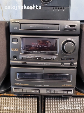 Стерео уредба Aiwa, снимка 2 - Аудиосистеми - 53324049