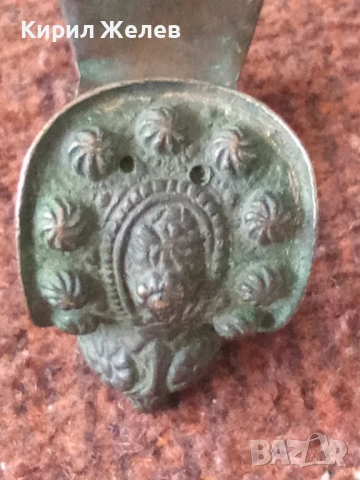 Възрожденска гривна рогатка 40326, снимка 10 - Гривни - 53582280