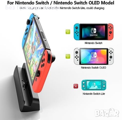 Нов 6 в 1 Докинг Станция за Nintendo Switch - HDMI, USB, снимка 7 - Други игри и конзоли - 43499987