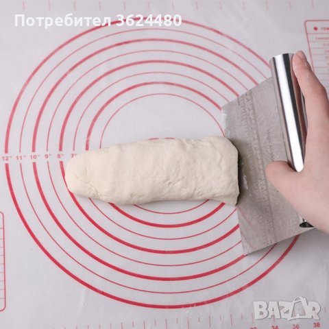 Практичен и удобен метален нож за рязане на тесто, снимка 6 - Прибори за хранене, готвене и сервиране - 39982361