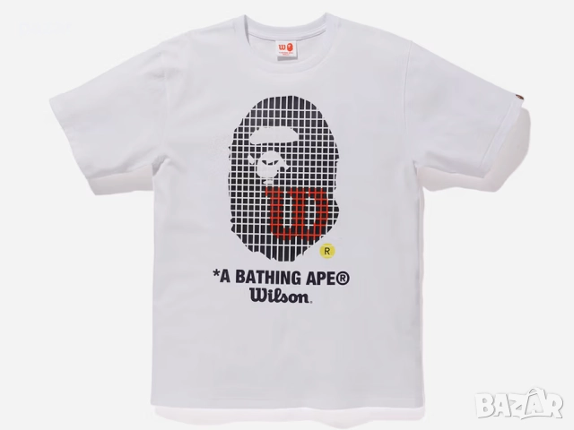 WILSON x BAPE A Bathing Ape Тениска S