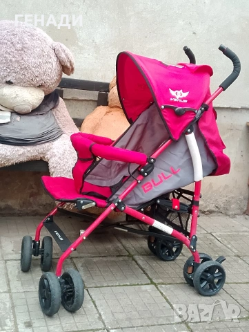 лятна детска количка venus bull, снимка 7 - Детски колички - 53582590