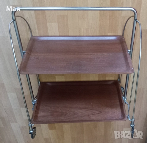 Масичка за сервиране, сгъваема, снимка 3 - Маси - 51760582