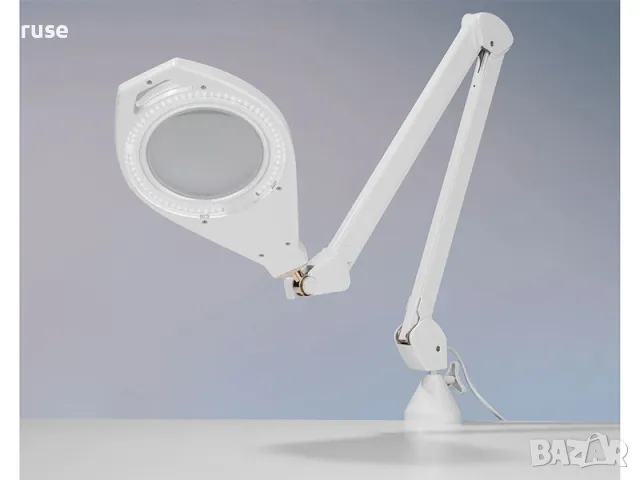 НОВА! Работна LED лампа с лупа 5 диоптъра Светодиодна лампа с лупа, снимка 11 - Друго оборудване - 49044612