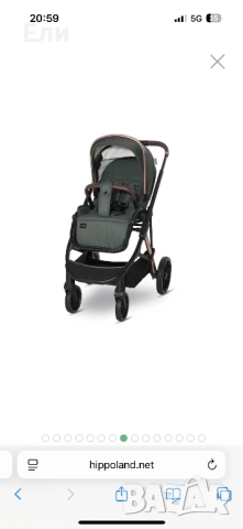 Количка Lorelli Aria, снимка 7 - Детски колички - 52950781