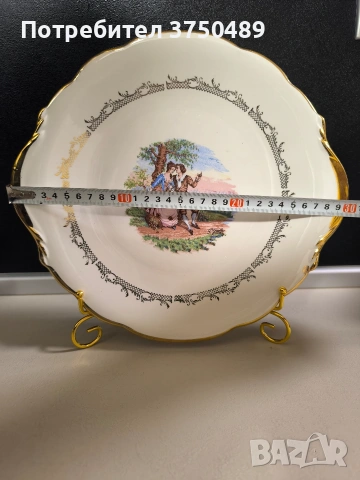 Винтидж сервиз за торта , снимка 3 - Сервизи - 53457498