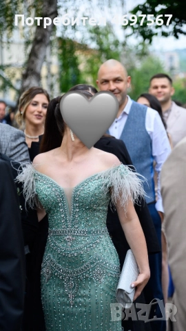 Здравейте! Продавам балната си рокля, закупена от Radapola (размер - М)., снимка 2 - Рокли - 52955637