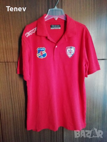Cagliari Kappa оригинална мъжка поло тениска Каляри Италия 
