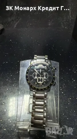 Часовник BVLGARI 2/леки драскотини по стъклото/, снимка 2 - Мъжки - 49119752