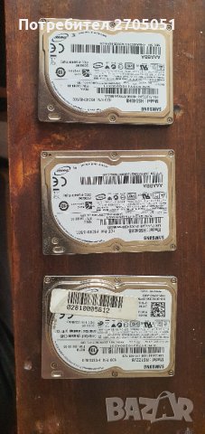 Продавам три ZIF HDD, снимка 1 - Твърди дискове - 34630034