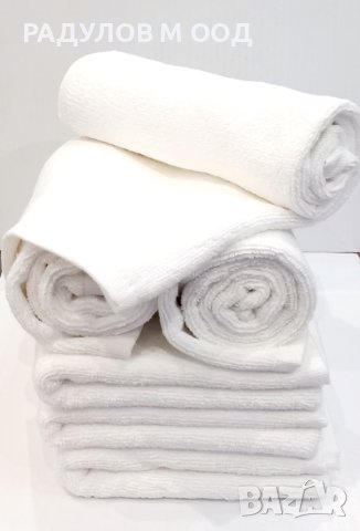 Хавлиена кърпа бяла 250 гр, 73 х 43 см / 1214, снимка 3 - Хавлиени кърпи - 43669600