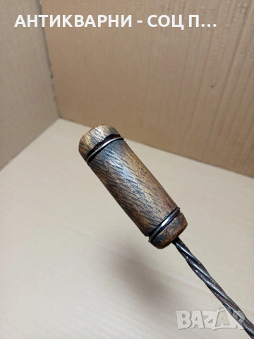 Соц Стара Малка Тупалка За Килими. Номер 603., снимка 6 - Антикварни и старинни предмети - 53224899