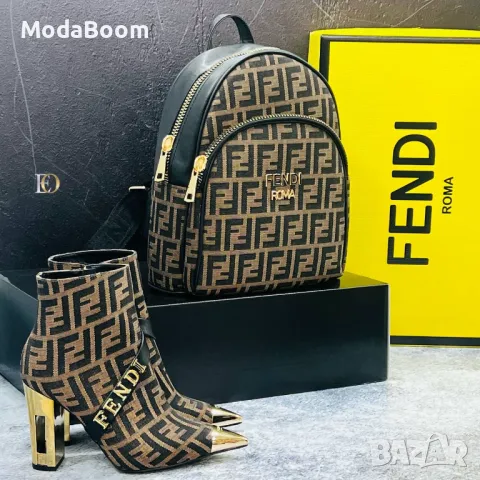 Fendi дамски комплекти , снимка 5 - Дамски елегантни обувки - 48286490