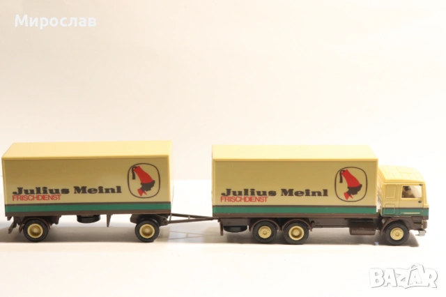 HERPA H0 1/87 VOLVO КАМИОН ТИР МОДЕЛ КОЛИЧКА, снимка 6 - Колекции - 53445369