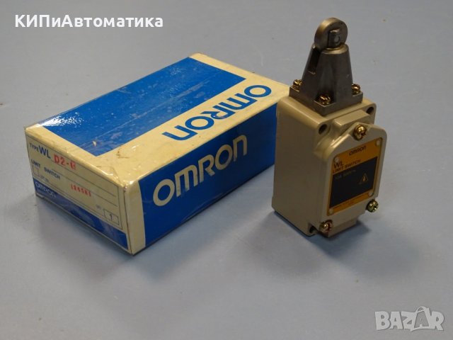 краен изключвател Omron WL D2-G limit switch 10A 500VAC, снимка 1 - Резервни части за машини - 37660718