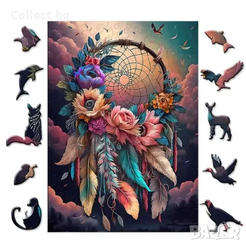 Дървен пъзел - Капан за сънища