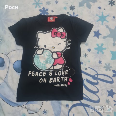 Тениска Hello Kitty, снимка 1 - Детски тениски и потници - 37899492