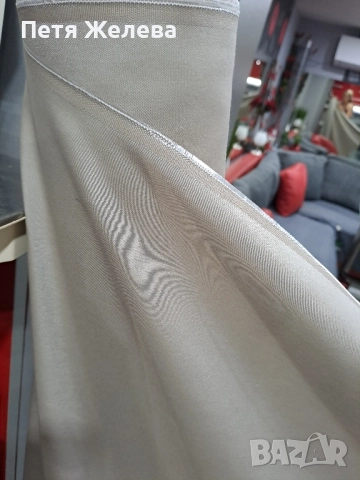 Плат в бежово (Австрия)-150см, снимка 3 - Платове и дамаски - 51600539