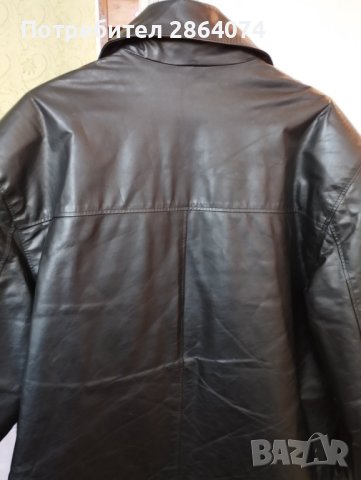 Мъжка кожена шуба, снимка 3 - Якета - 43585740