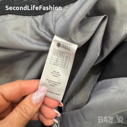 Мъжки панталон Ahkka Outdoors Aphi Tech 5, водоустойчив, размер 54 XXL, черен, снимка 3 - Панталони - 52194475