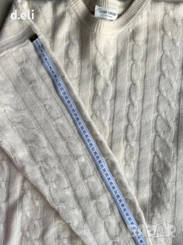 John Crosby 🇺🇸 Кашмир Страхотен пуловер Унисекс, снимка 3 - Пуловери - 53022277
