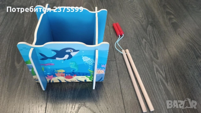 Магнитен риболов с 2 въдици Lupilu, снимка 4 - Образователни игри - 53075528