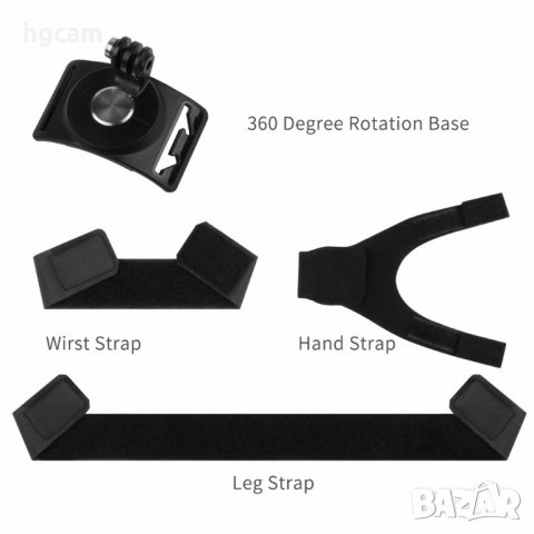 Ротационна лента за ръка/крак Premium Version за екшън камери GoPro, снимка 4 - Чанти, стативи, аксесоари - 27774551