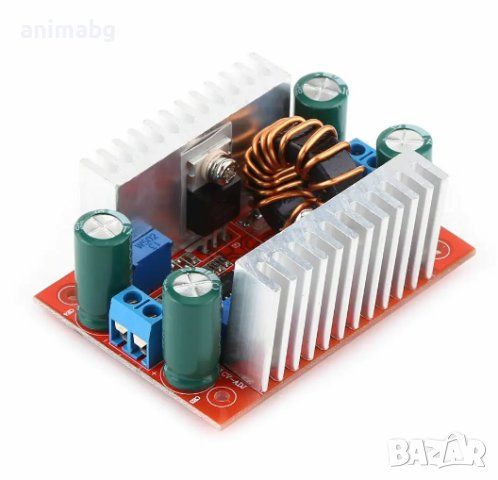 ANIMABG Повишаващ инвертор DC / DC 400W вход от 8.5V до 50V, 15A изход от 10V до 60V, 12A, снимка 5 - Друга електроника - 44098508