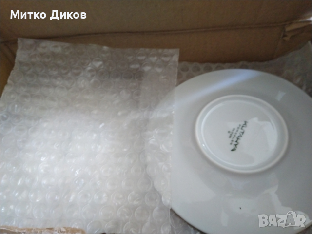 Сервиз за кафе  нов 12 части марков фин порцелан Kutahya Bone Irem, снимка 11 - Сервизи - 44928628