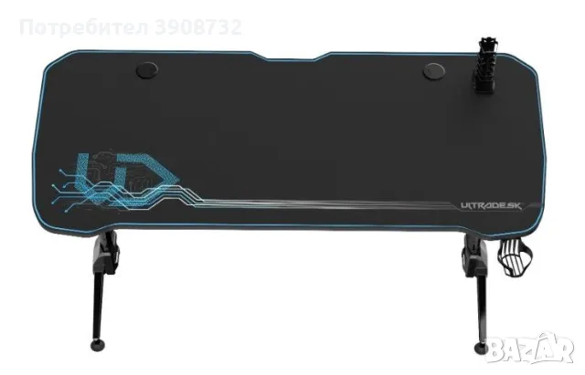 Гейминг бюро Ultradesk - Grand, синьо