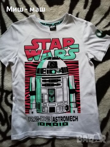 STAR WARS R2-D2 тениска за момиче / момче, снимка 1 - Детски тениски и потници - 43682973