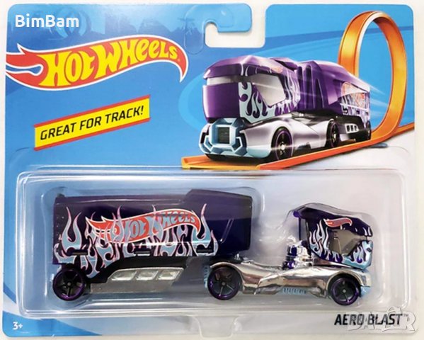 Камион Hot Wheels АERO BLAST / Mattel