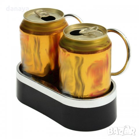 1265 Двойна поставка за чаши за кола универсална стойка, снимка 3 - Аксесоари и консумативи - 33441096