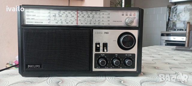 PHILIPS-780 Радио Като Ново! 1978г., снимка 5 - Радиокасетофони, транзистори - 53426246