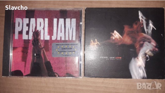 Компакт дискове на - Pearl Jam - Ten 1992/Pearl Jam - Live On Two Legs, снимка 1 - CD дискове - 43025184