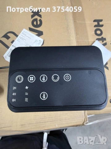 Керамичен нагревател HotVex ceramic heater 1500 W + Дистанционно, снимка 6 - Отоплителни печки - 53175528