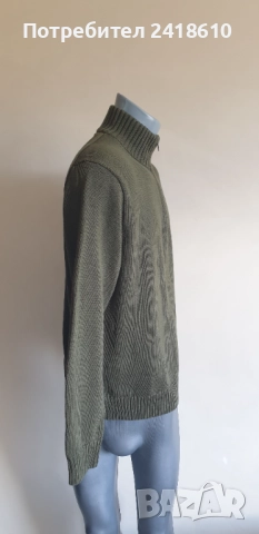 POLO Ralph Lauren Cotton Half Zip Mens Size L НОВО! ОРИГИНАЛ! Мъжки памучен Пуловер с цип!, снимка 6 - Пуловери - 52004650