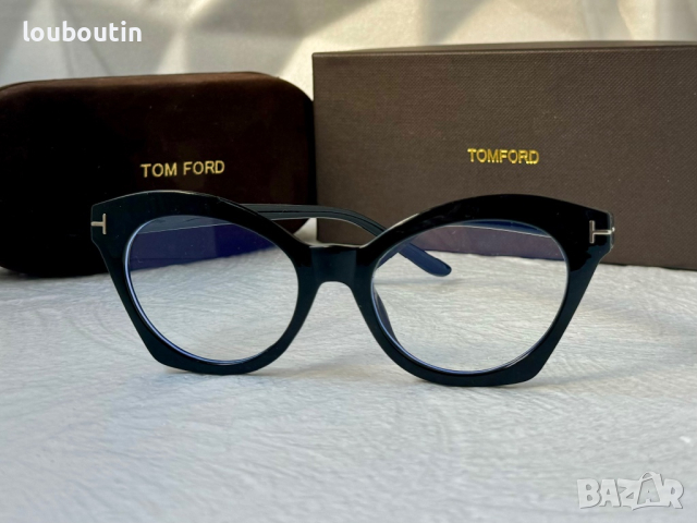 TOM FORD дамски диоптрични рамки очила за компютър котка, снимка 2 - Слънчеви и диоптрични очила - 44864314