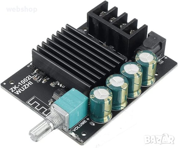 Платка кит 1002L, за усилвател, блутууд, клас D, 2x100W, снимка 1