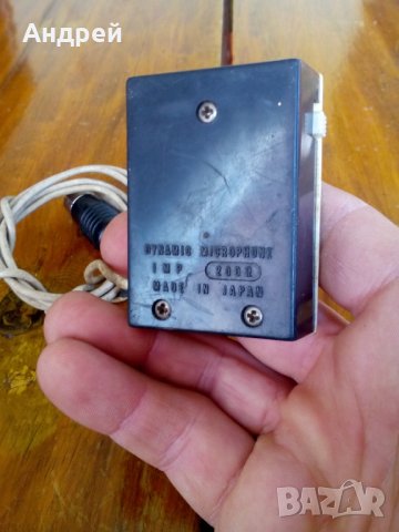 Стар микрофон Sharp MDL-301, снимка 4 - Антикварни и старинни предмети - 27441551