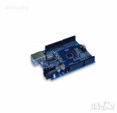 ANIMABG Програмируем контролер ARDUINO UNO R3, ATmega328P, 16MHz, 5V, SRAM 2KB, EEPROM 1KB, Прогрaми, снимка 4 - Друга електроника - 44117171