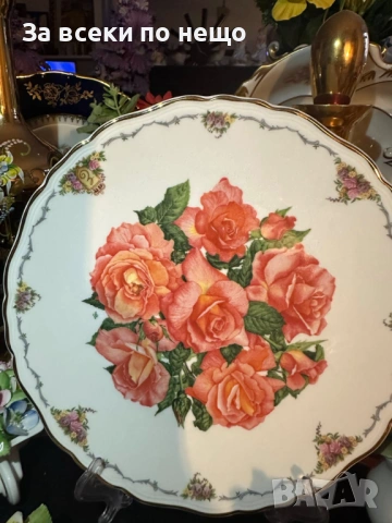 Royal Albert England  1990 “ Лпбов от пръв поглед” Код P1839, снимка 3 - Декорация за дома - 53014935
