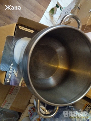 Тенджера под налягане 7л, снимка 5 - Съдове за готвене - 51076135