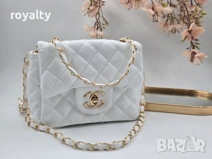 Ch🅰️nel Нова Бяла Дамска Чанта Ш🅰️нел
