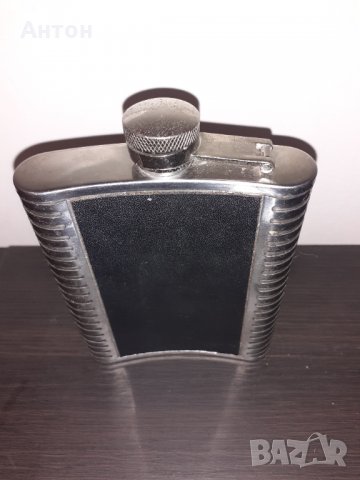 Луксозна манерка за алкохол облечена в естествена кожа., снимка 7 - Други ценни предмети - 33466378